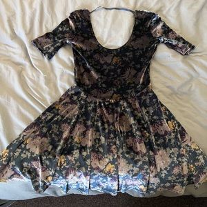 Kimchi Blue Floral Mini Dress- Urban Outfitters